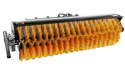 skid steer bristles|skid steer broom attachments.